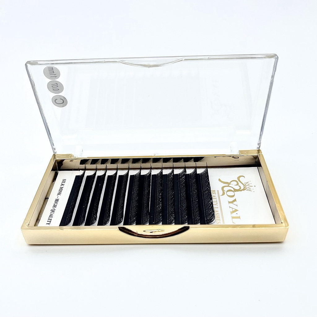 Mi Khay YY ROYAL EYELASH Cao Cấp|Đủ Độ Dài,Độ Cong|0.07|C,CC,D