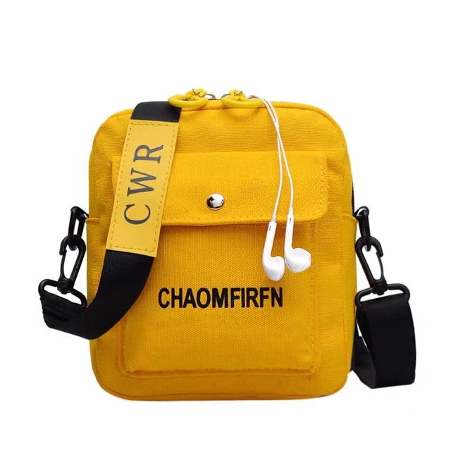 Túi đeo chéo vải tote CHAOMFIRFN