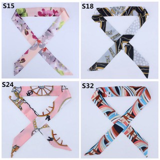 Khăn lụa buộc tóc, băng đô turban headband, dây vải lụa đa năng