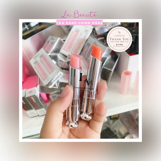 Set son dưỡng dior lip grow sẵn màu 001, 004