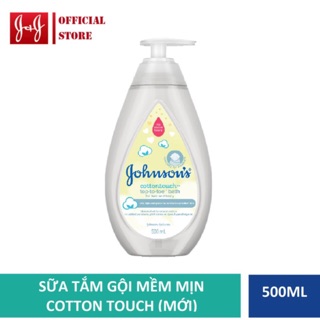 SỮA TẮM GỘI TOÀN THÂN JOHNSON'S COTTONTOUCH 500ML