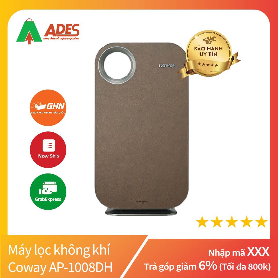 [Mã 154ELSALE2 giảm 7% đơn 300K] [COWAY AP-1008DH] Máy lọc không khí Coway AP-1008DH | BẢO HÀNH CHÍNH HÃNG 1 NĂM