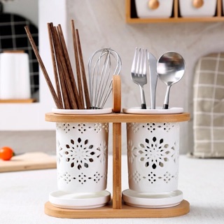 Ống đựng đũa bằng sứ cao cấp