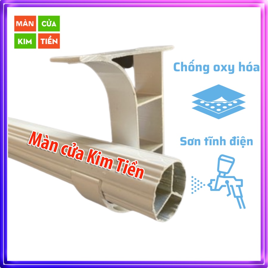 (1 Cái) Bát Treo Cây Rèm Trần Nhà - Móc Ngược Trần - Bát Đỡ Thanh Treo Rèm - Phụ Kiện Rèm Cửa