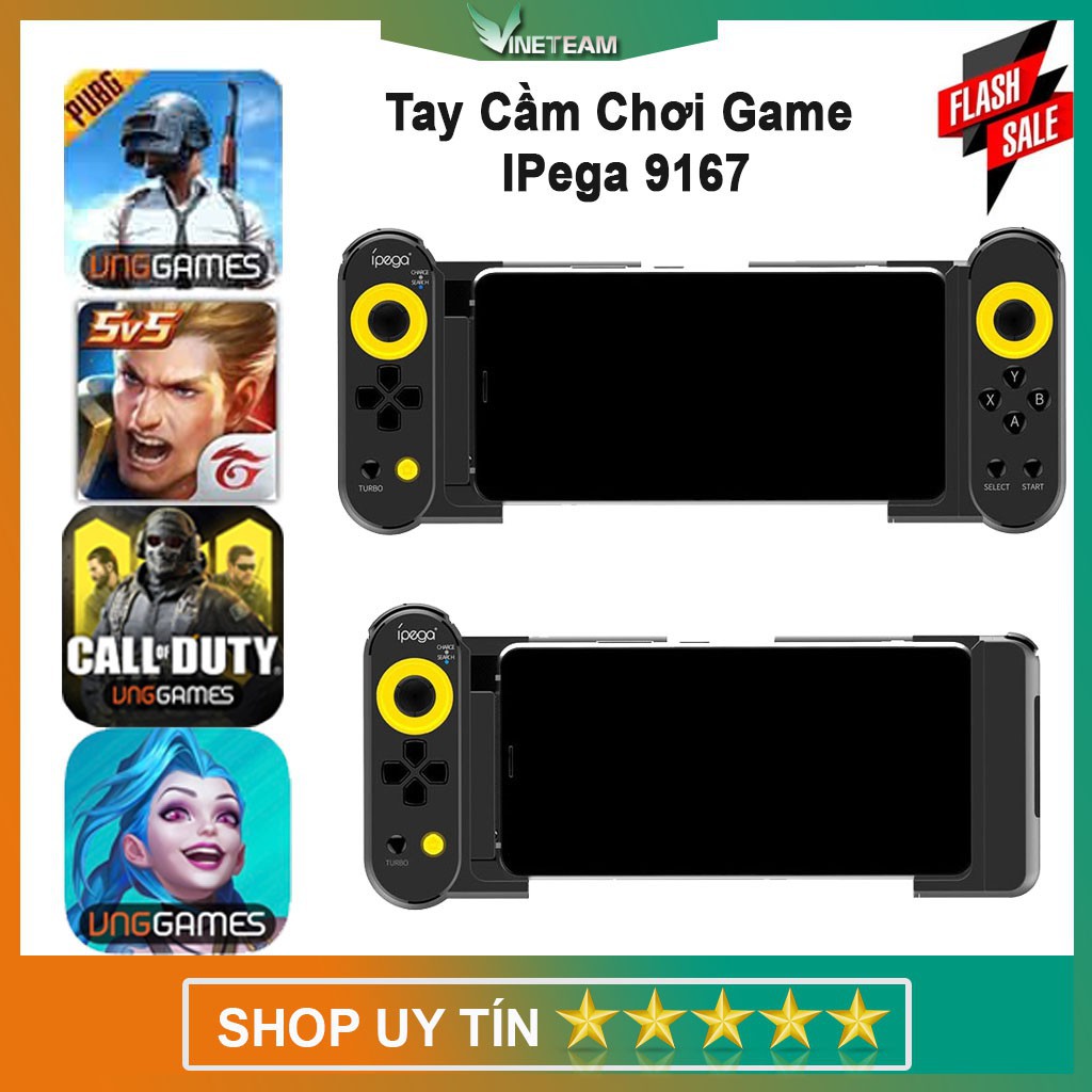 Tay cầm chơi game không dây bluetooth 4.0 ipega PG-9167 cho IOS/Android/tablet/PC-Xgamingstore -dc3917