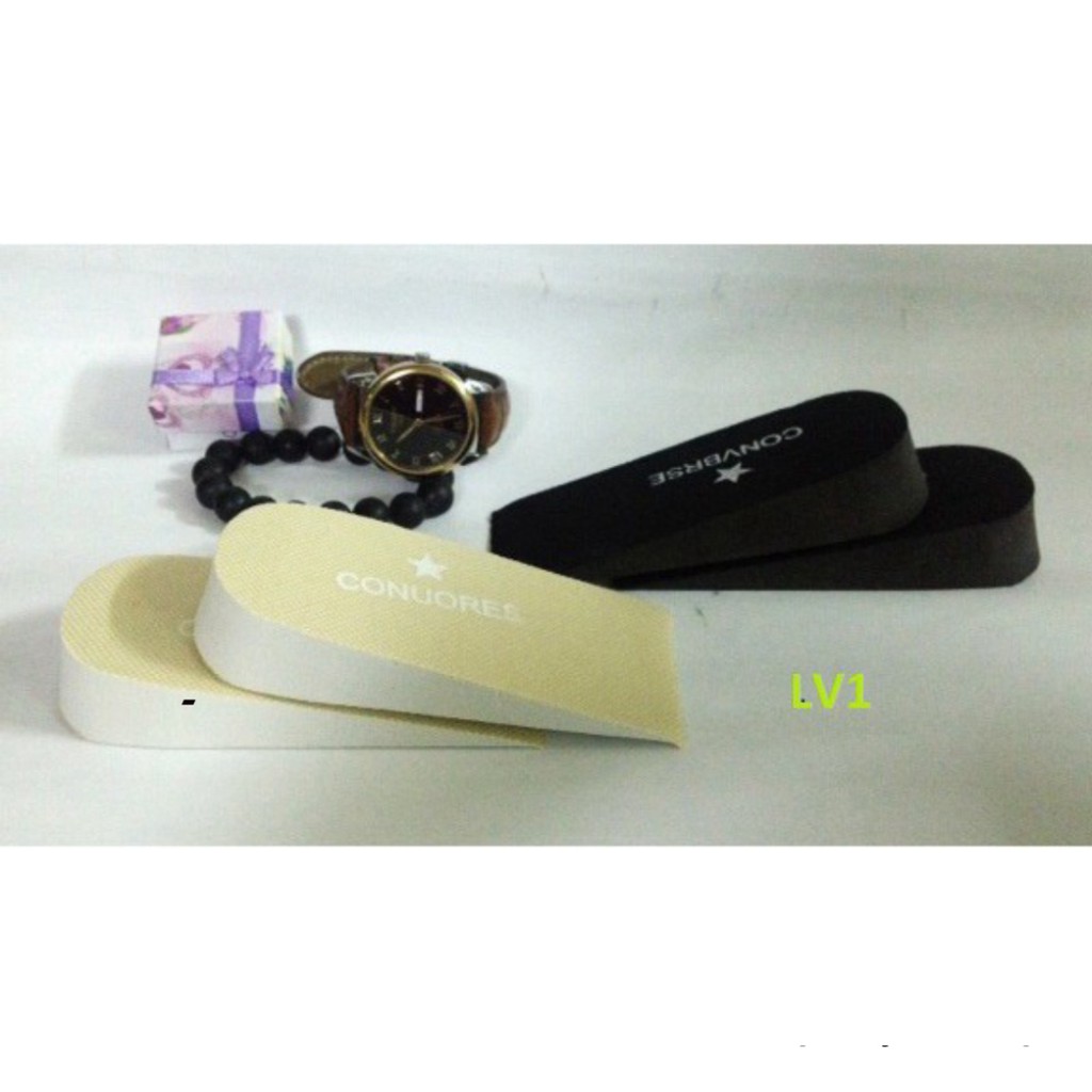 Lót giày tăng chiều cao Lót Giày Convert +2,5 cm ! Đơn Giản + Gọn Nhẹ + Lợi Hại !