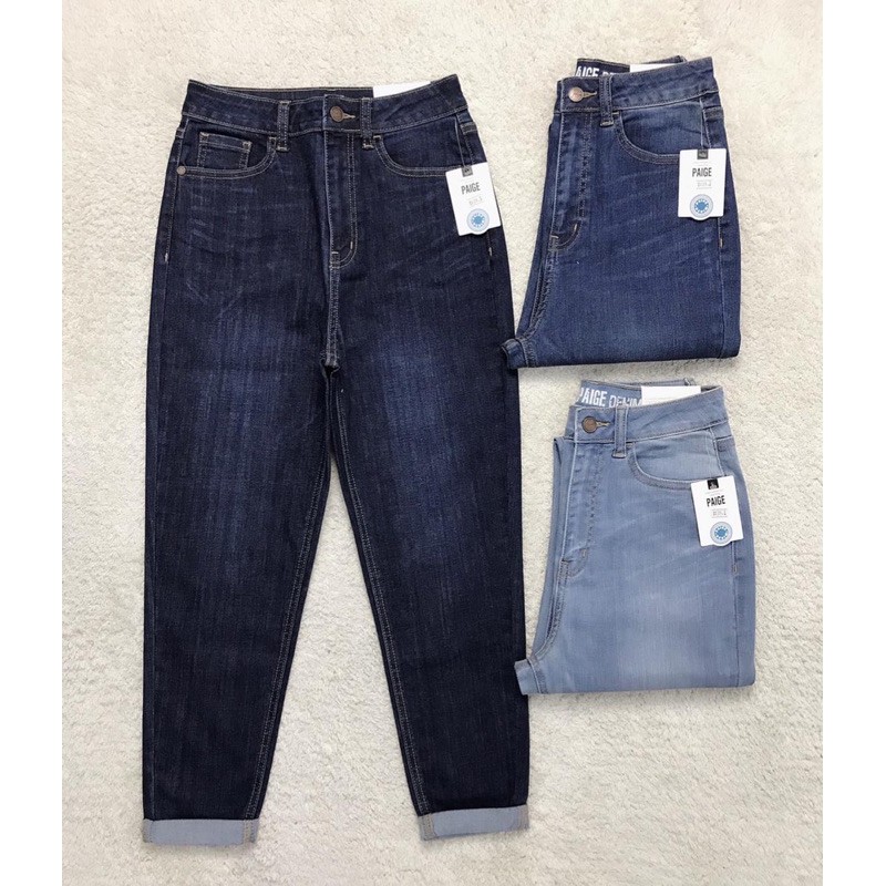 Quần jean baggy xuất khẩu 9 tấc