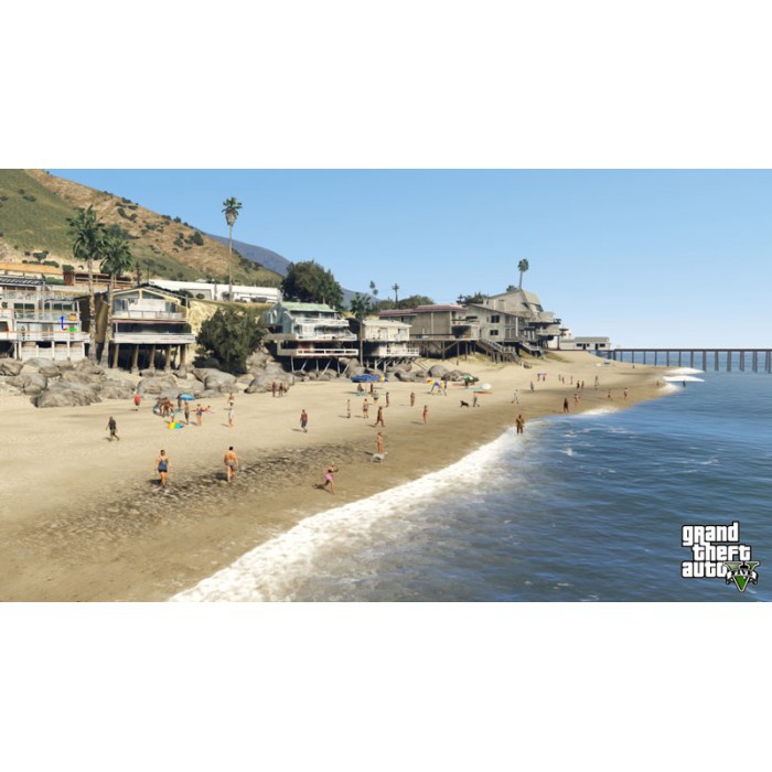 Đĩa Game PS4: Grand Theft Auto V Premium Edition (GTA 5)