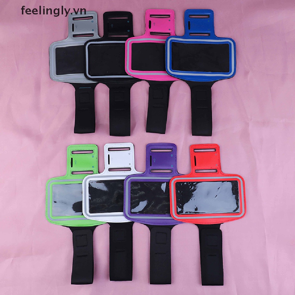 ❤Đầu❤ Túi Đựng Điện Thoại Đeo Cánh Tay 5.5 "Tiện Dụng Khi Tập Gym / Chạy Bộ