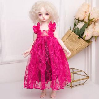 Đầm ren duyên dáng cho búp bê