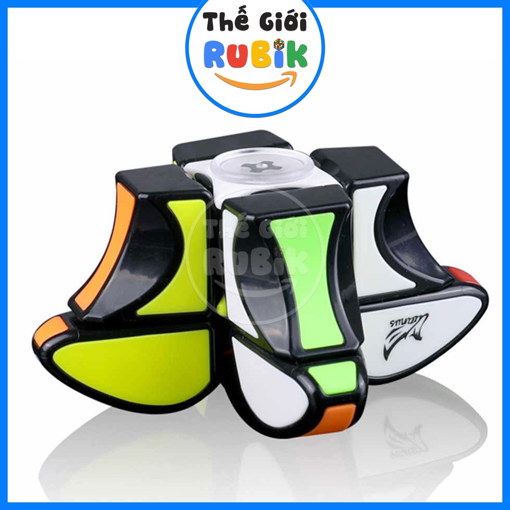 Rubik Biến Thể QiYi 1x3x3 Tiled Phi Tiêu Con Quay. Rubic 133 QiYi Tiled Windmill  Fidget Spinner 3x3x1 | Thế Giới Rubik
