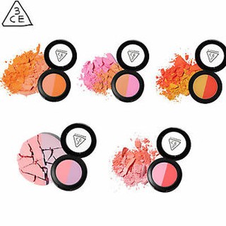 Phấn má 3ce duo color face blush hai màu