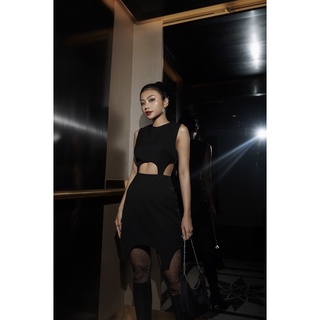 đầm party cut out