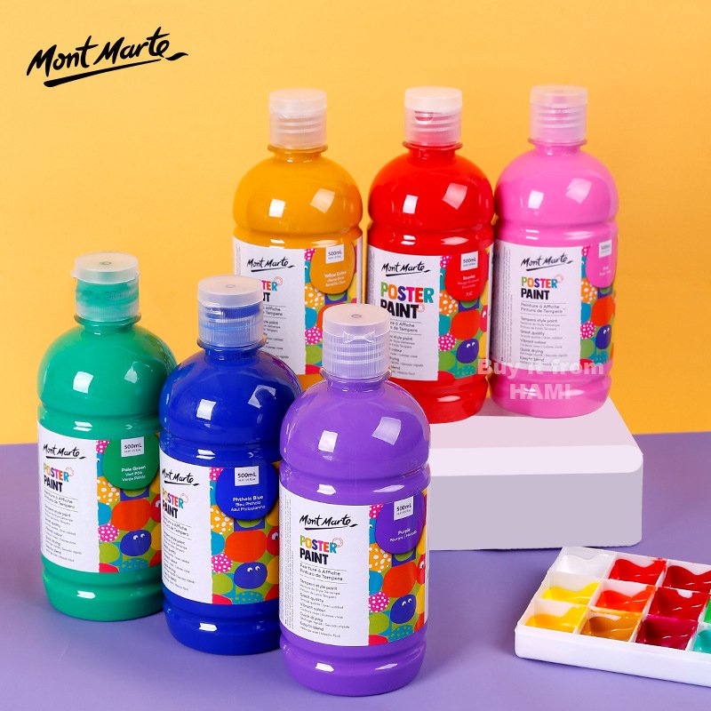 Màu Nước Poster Paint Mont Marte (Bảng Màu 2)