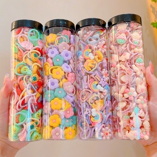 Set 10 cặp dây buộc tóc hình nơ dễ thương cho bé gái