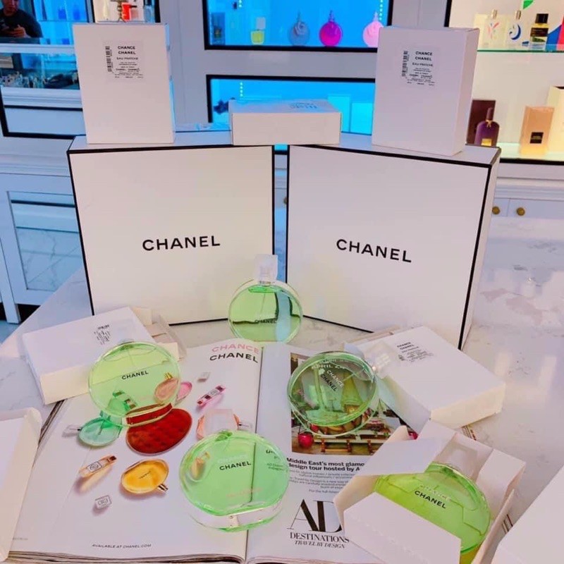 Nước hoa nữ Chanel Chance Xanh 100ml - Hàng Pháp!!! .