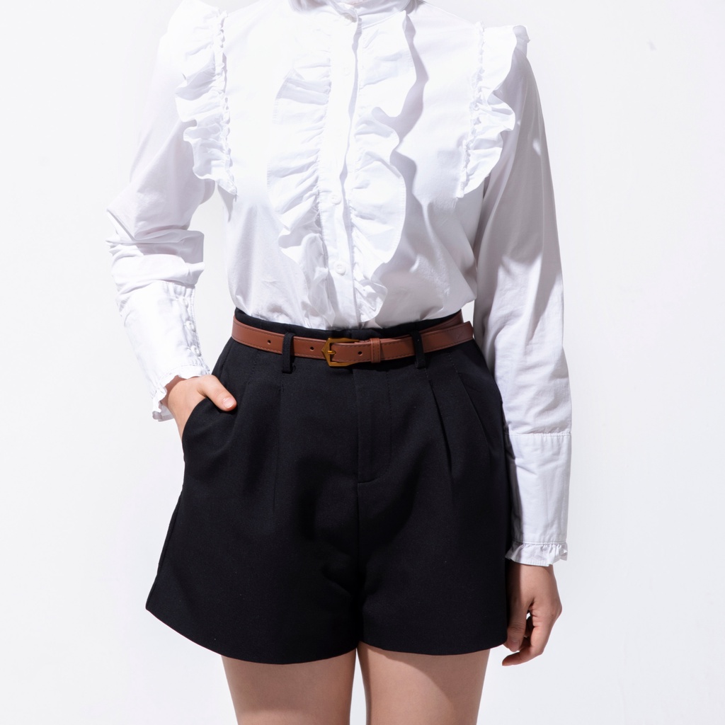 Thắt Lưng Nữ Da Bò Cao Cấp Khóa Vàng Màu Đỏ, Vàng, Nâu, Xanh, Trắng WT Leather Arrow 193101103, 193102506, 193103901
