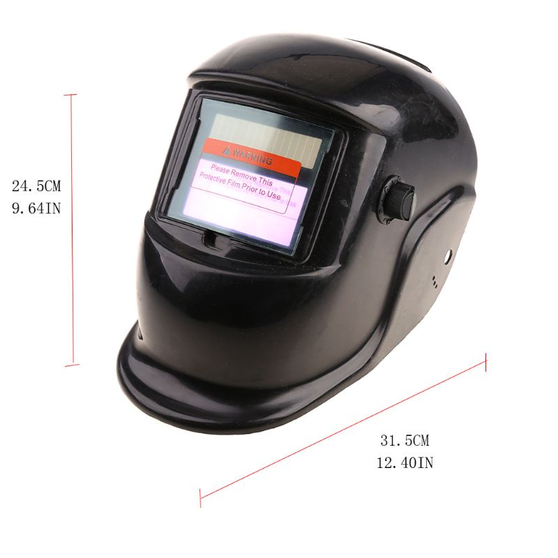 Mũ Bảo Hiểm Hàn Điện Năng Lượng Mặt Trời Tự Động Tối Điều Chỉnh Vòng Cung Mài Cắt Bảo Vệ Mắt