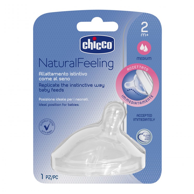Núm ty Chicco Natural Feeling