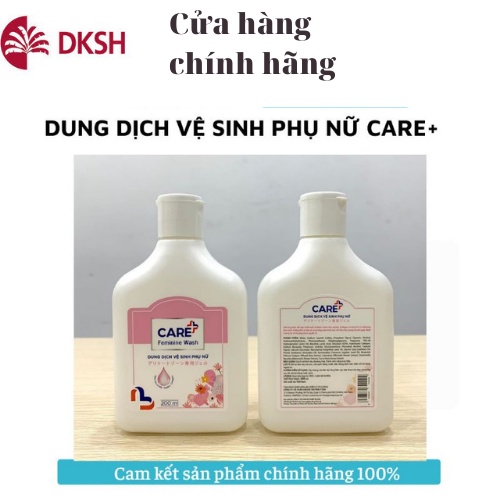 Dung Dịch Vệ Sinh Phụ Nữ Care+ Feminine Wash Công Nghệ Nhật Bản 200ml – TẶNG KÈM QUẦN LÓT