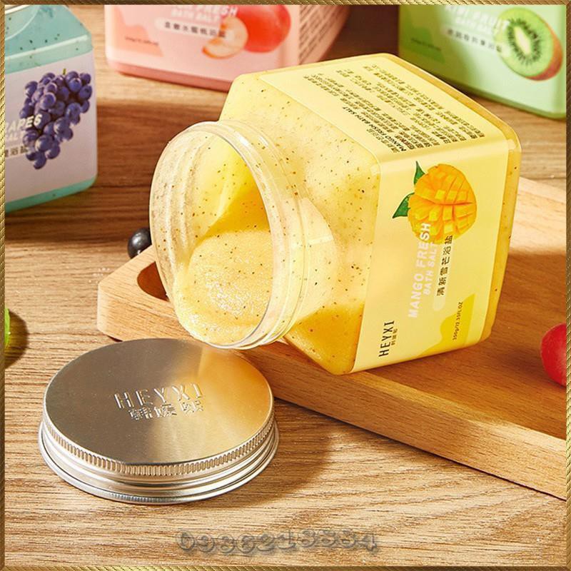 Muối tắm tẩy tế bào chết hương hoa quả HEYXI Bath Salt làm sạch sâu giảm mụn trắng sáng da MTH2 | WebRaoVat - webraovat.net.vn