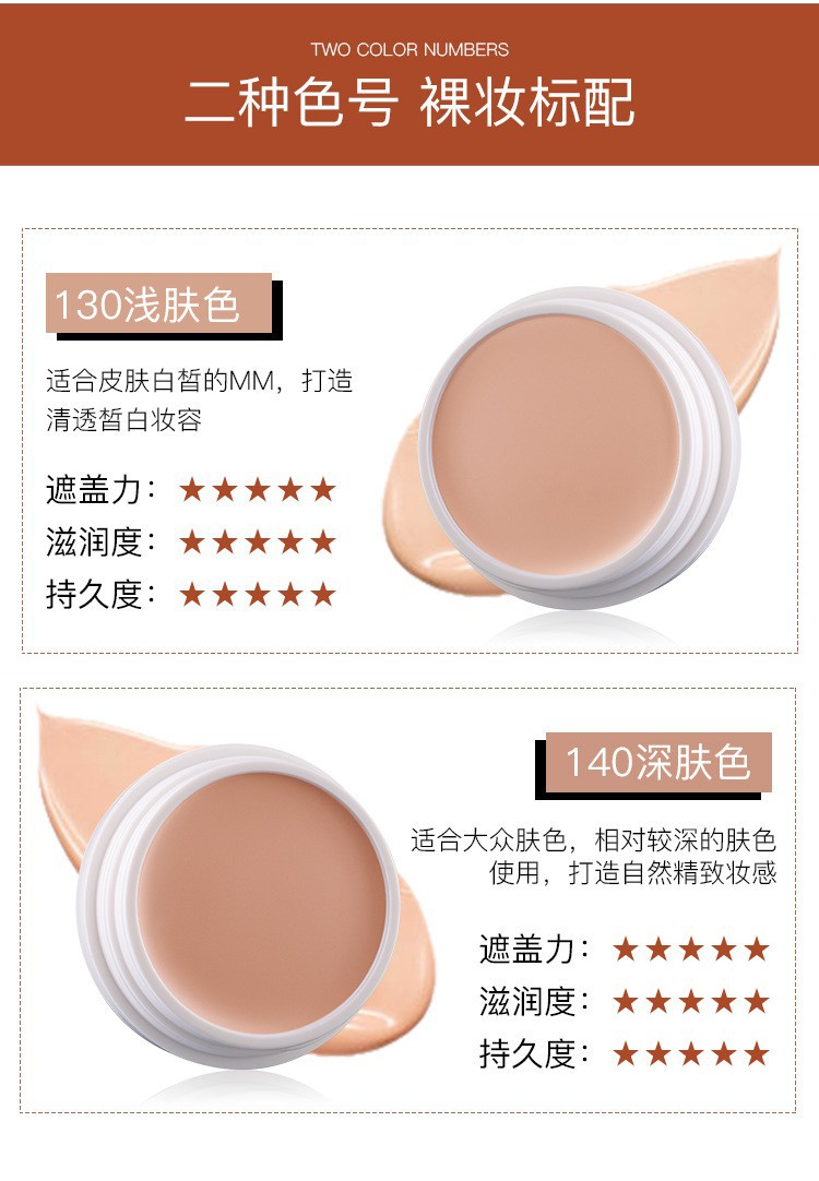 Kem Nền Che Khuyết Điểm Lâu Trôi Chống Thấm Nước Che Phủ Quầng Thâm/ Mụn Hiệu Quả | BigBuy360 - bigbuy360.vn