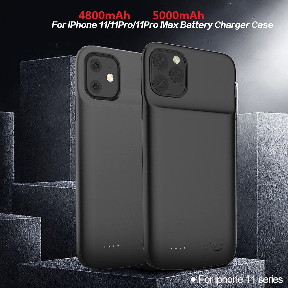 Ốp điện thoại tích hợp sạc dự phòng cho iPhone 13 Pro Max/13 Mini/12 Pro Max/ 11 Pro MAX 11 X XS MAX 6 7 8PLUS
