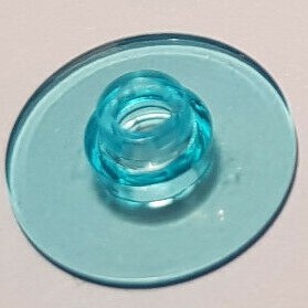 LEGO Đĩa Parabolic 2x2 Đảo Ngược Xanh Lam Nhạt Xuyên Sáng ID 6245307 35395