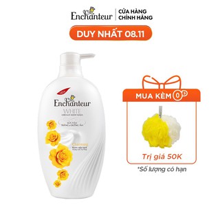 mailinh_4647 [En] Sữa Tắm Trắng Và Dưỡng Ẩm Enchanteur Charming Nồng Nàn Duyên Dáng White Creamy Body Wash 650Gr