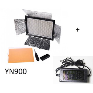 COMBO Đèn led Yongnuo YN900+ ADAPTER