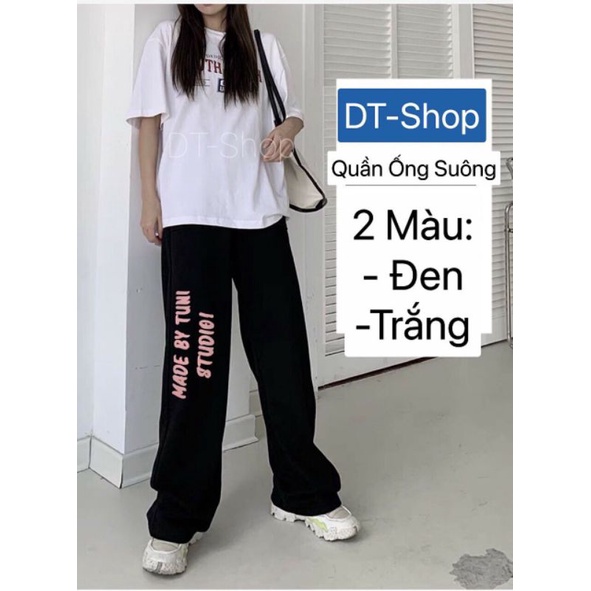 Quần jogger nam nữ ống rộng madeby bigsize unisex 2023