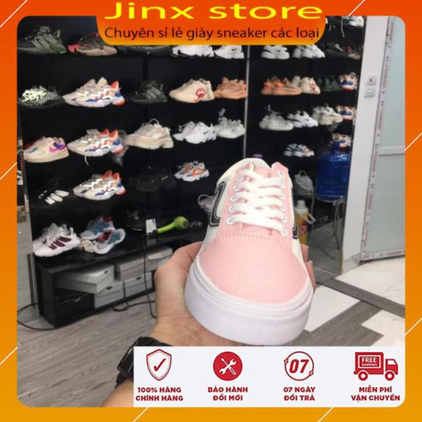 sale 12/12  [Free ship ] Giày Sneaker Van Classic Cổ Thấp hồng đen fullbox Jinx Store - Aw111 ¹ NEW hot ‣ "