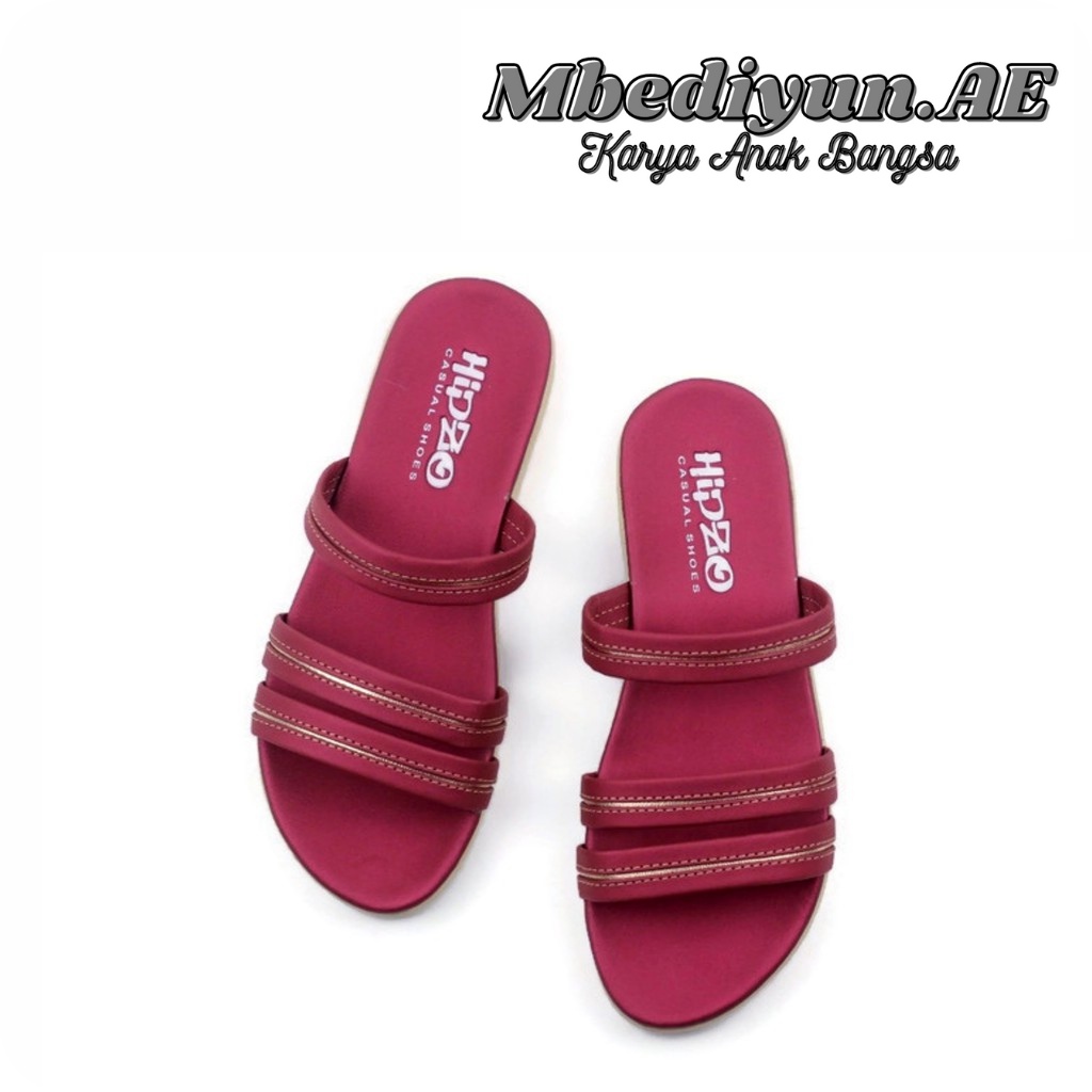 Giày Sandal Nhựa Dây Chéo Sau Lưng Slop Mbediyun CT 06 Dành Cho Nữ