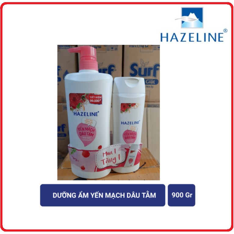 Sữa Tắm Dưỡng Da HAZELINE Chai 900g