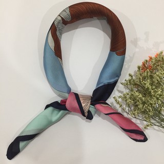 Khăn turban vuông 70*70cm lụa đẹp