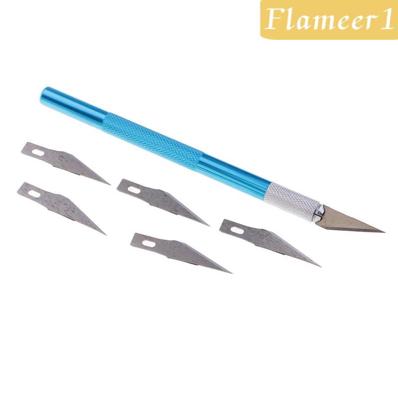 1 Lưỡi Dao 5 Lưỡi Cắt Giấy / Giấy / Đồ Thủ Công DIY Bằng Gỗ