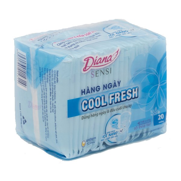 Băng Vệ Sinh Diana Hàng Ngày Cool Fresh