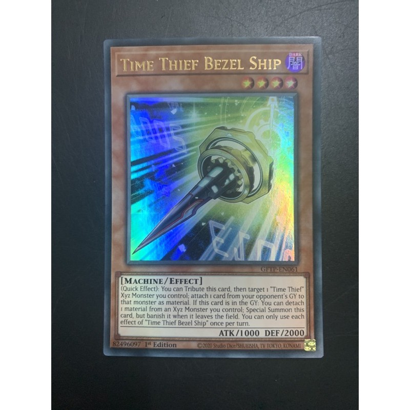 bài yugioh: time thief bezel ship