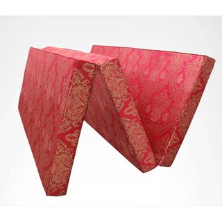 NỆM PE HÀN QUỐC VẢI GẤM DÀY 10CM ( GẤP LÀM BA)