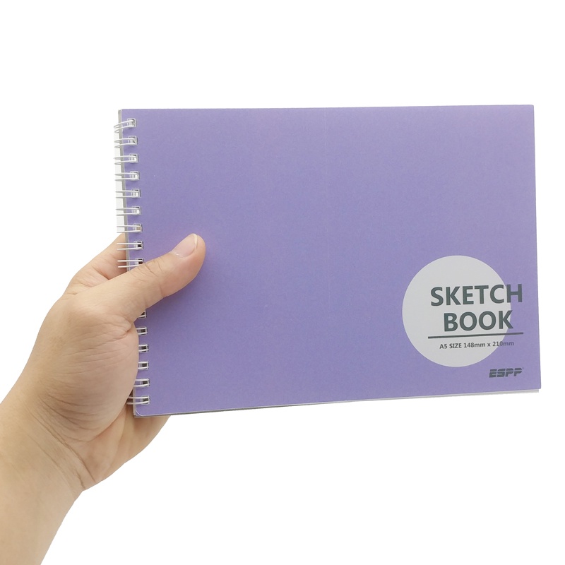 Vở Vẽ A5 Sketch Book - ESPP 130402PU - Màu Tím