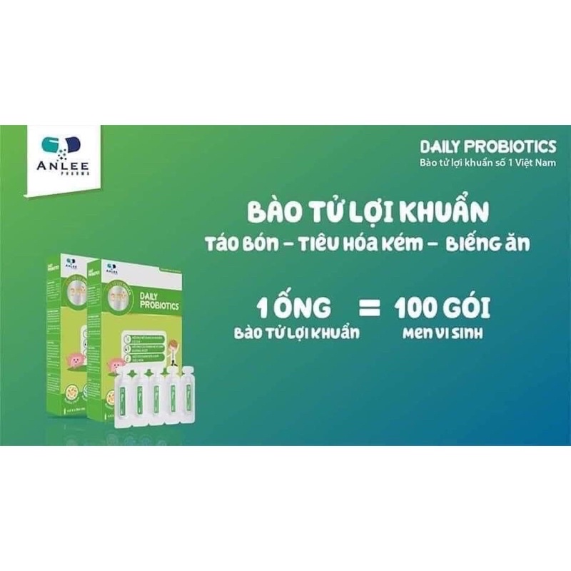 DAILY PROBIOTICS - Men vi sinh bào tử lợi khuẩn