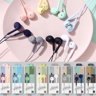 Tai Nghe Có Mic 💓Hifi Macaron U19💓 Chân 3.5mm - Nhiều Màu, Chống Bẩn - Bảo Hành Đổi Mới
