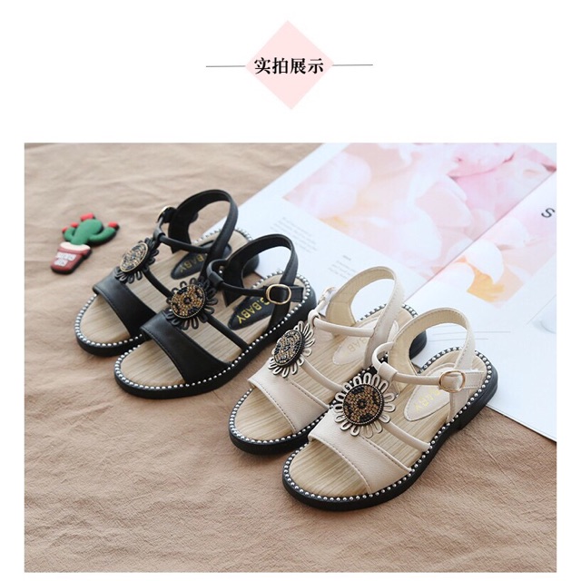 Sandal nữ hoàng aicap sang chảnh cho bé gái v662