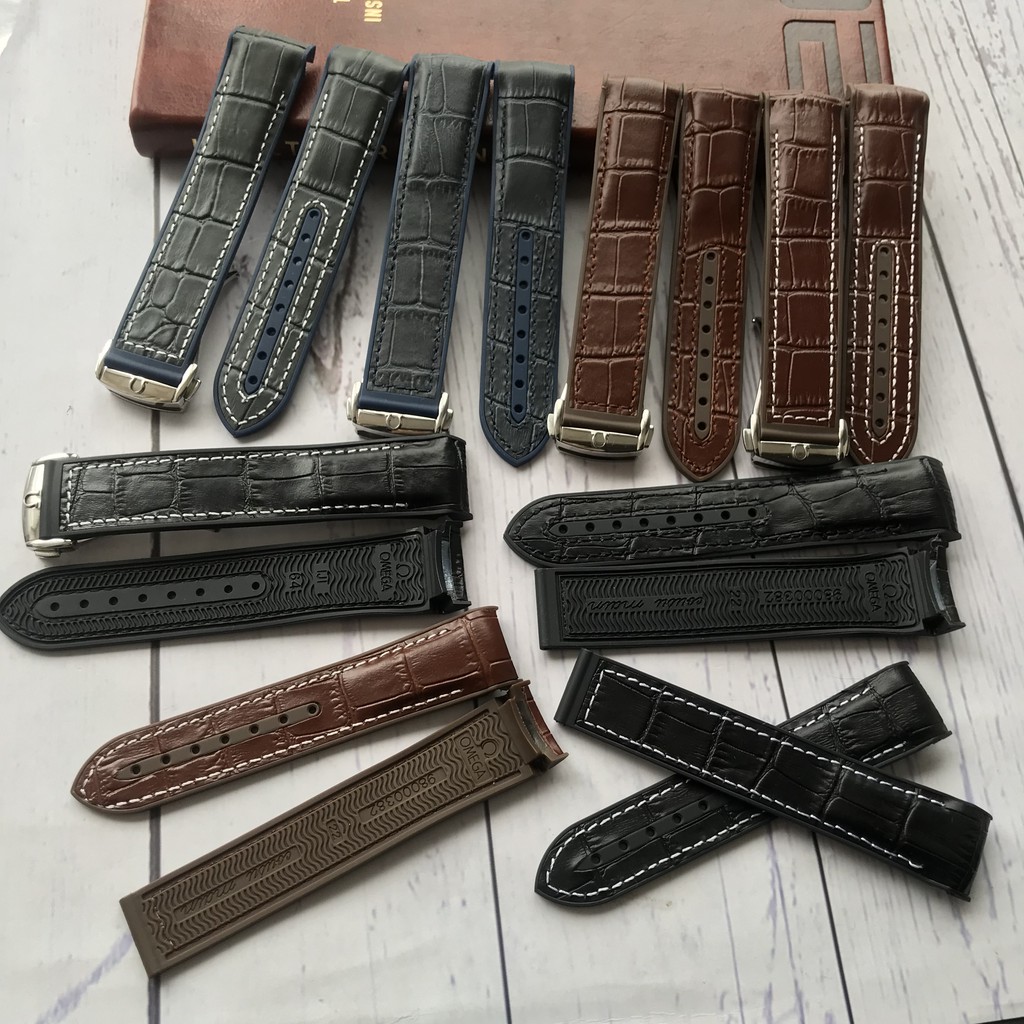 Dây Đeo Thay Thế Cho Đồng Hồ Omega New Seamaster 300 20 22mm