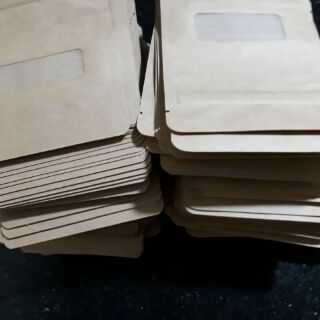 (Set 10) Túi Zip ô cửa sổ