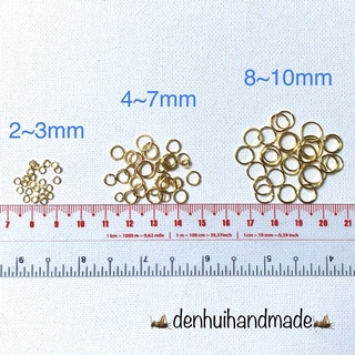3g/10g Khoen Tròn Hợp Kim Xi Mạ/ Nhôm Làm Kết Nối Trang Sức Thủ Công