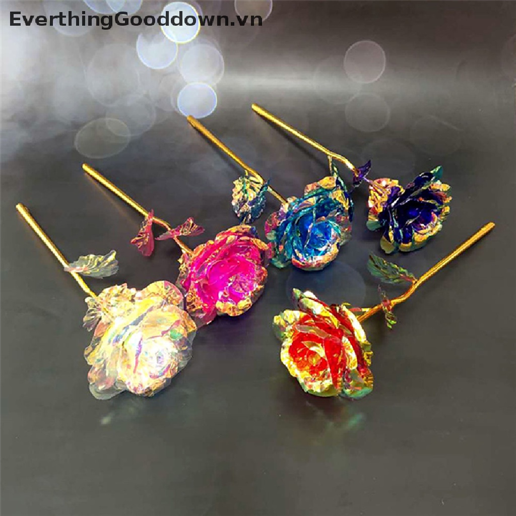 Everthinggooddown Valentine 'S Day Giấy Nhôm Màu Vàng Hồng Lâu Trôi Cho Đám Cưới