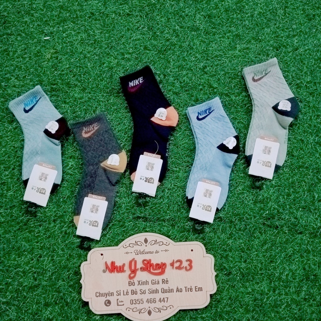 B64 - [Được Chọn Mẫu] Tất (Vớ) Cao Cổ Cho Bé Trai Loại Đẹp (ảnh tự chụp)