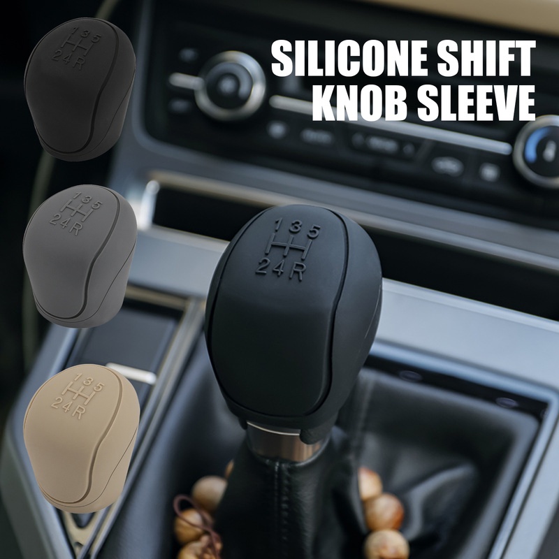 Vỏ Bọc Cần Gạt Số Xe Hơi Bằng Silicon Chống Trượt Chống Mài Mòn