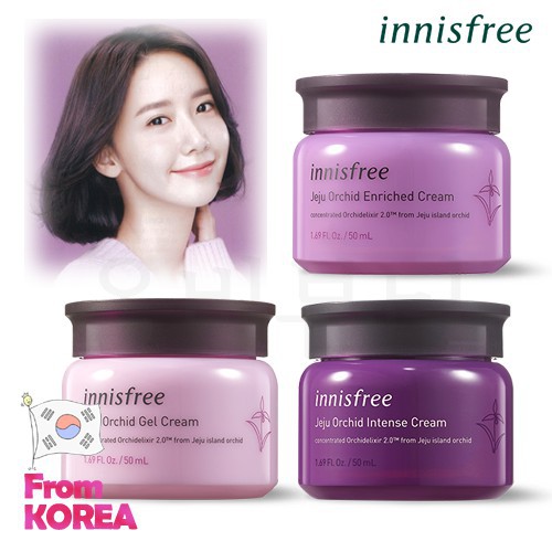 [Innisfree] Jeju Orchid Gel Cream / Intense Cream / Enriched Cream 50ml